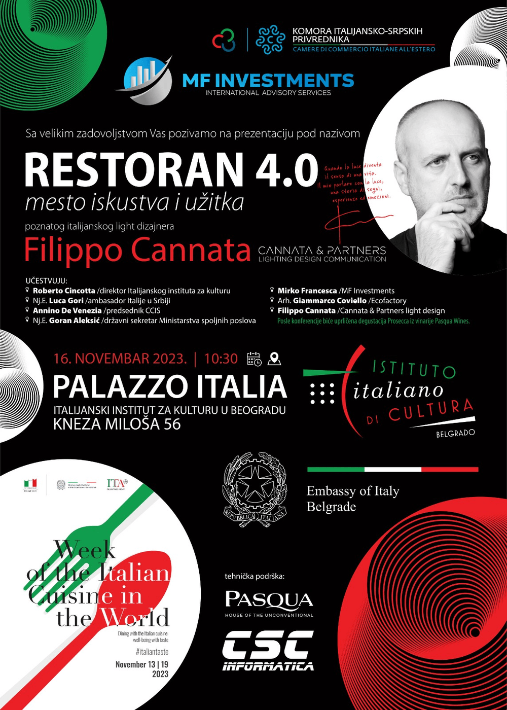 Ristorante 4.0 / Wine Vision Belgrade